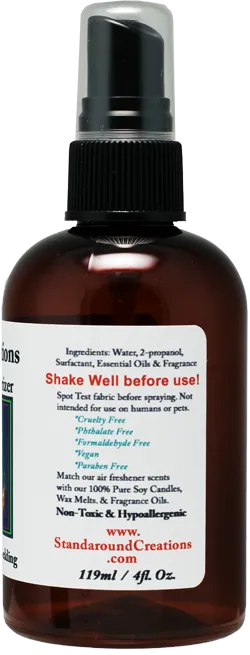 AMISH QUILT AIR-FRESHENER / DEODORIZER;  4-OZ.