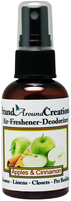 APPLES & CINNAMON AIR-FRESHENER / DEODORIZER;  2-OZ.