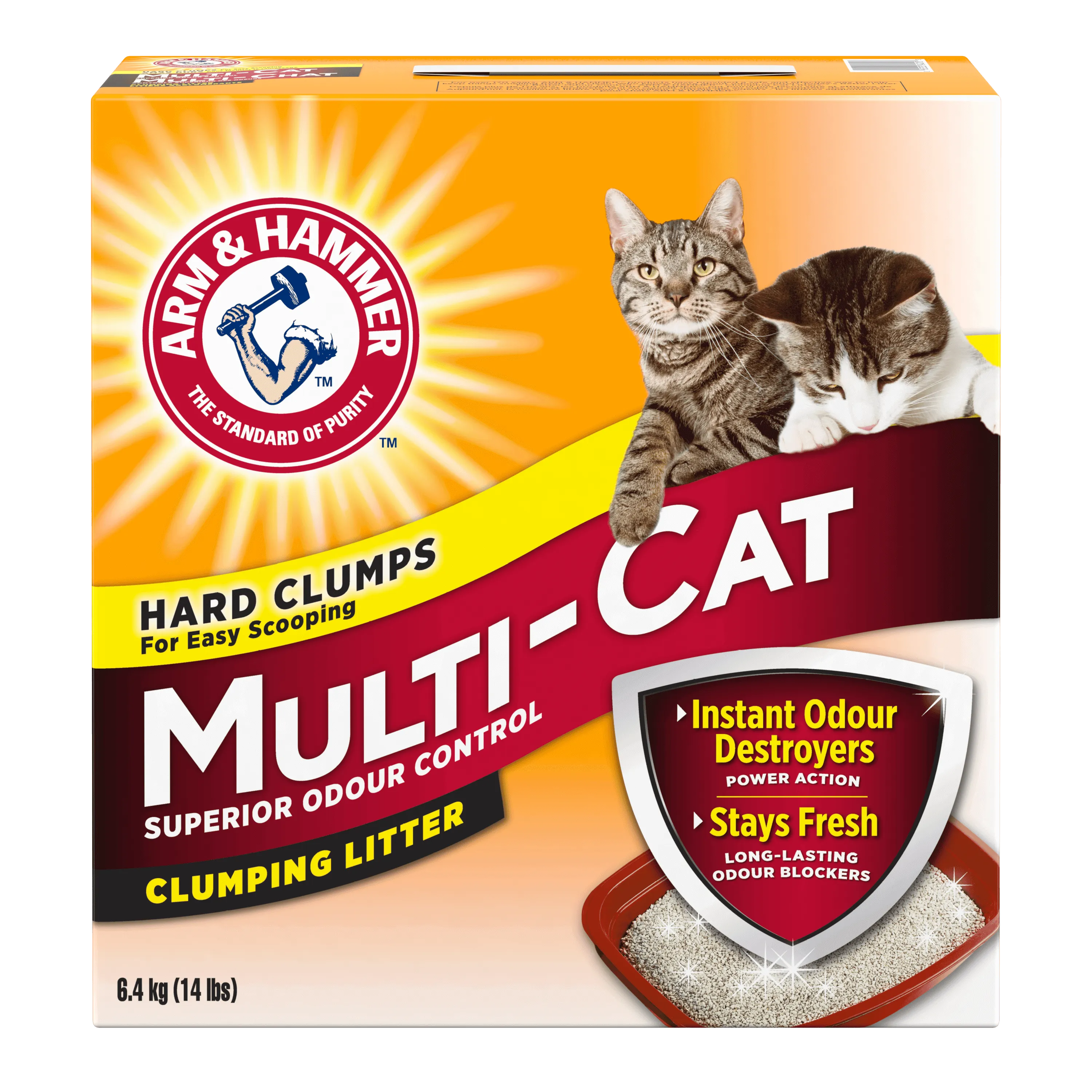 ARM & HAMMER - Multi-Cat - Clumping Cat Litter