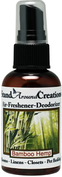 BAMBOO HEMP AIR-FRESHENER / DEODORIZER;  2-OZ.