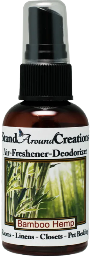 BAMBOO HEMP AIR-FRESHENER / DEODORIZER;  2-OZ.