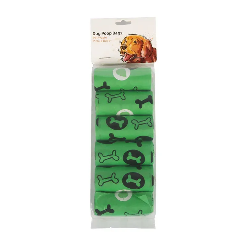 Biodegradable Dog Poop Bags - Thick, Breakpoint Design, Outdoor Pet Waste Bags
