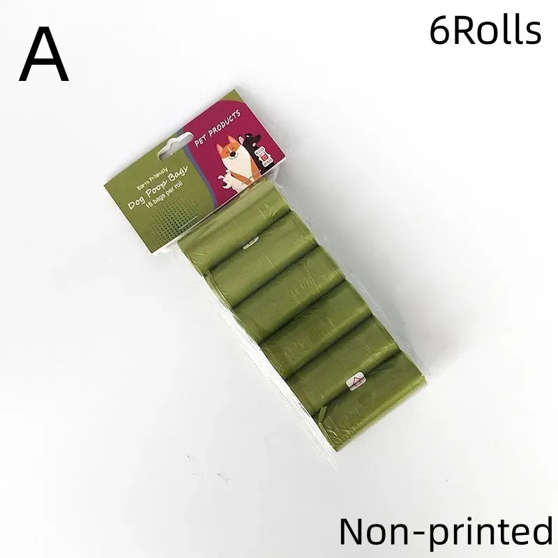 Biodegradable Scented Dog Poop Bags with Dispenser