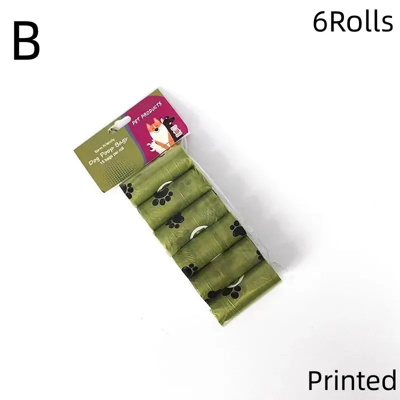 Biodegradable Scented Dog Poop Bags with Dispenser
