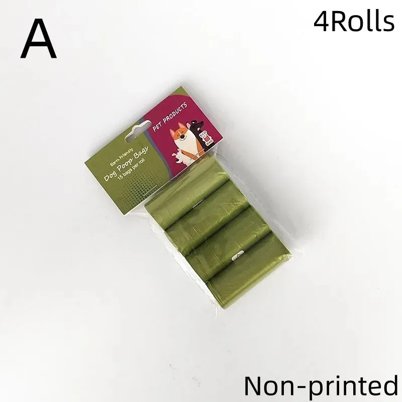 Biodegradable Scented Dog Poop Bags with Dispenser