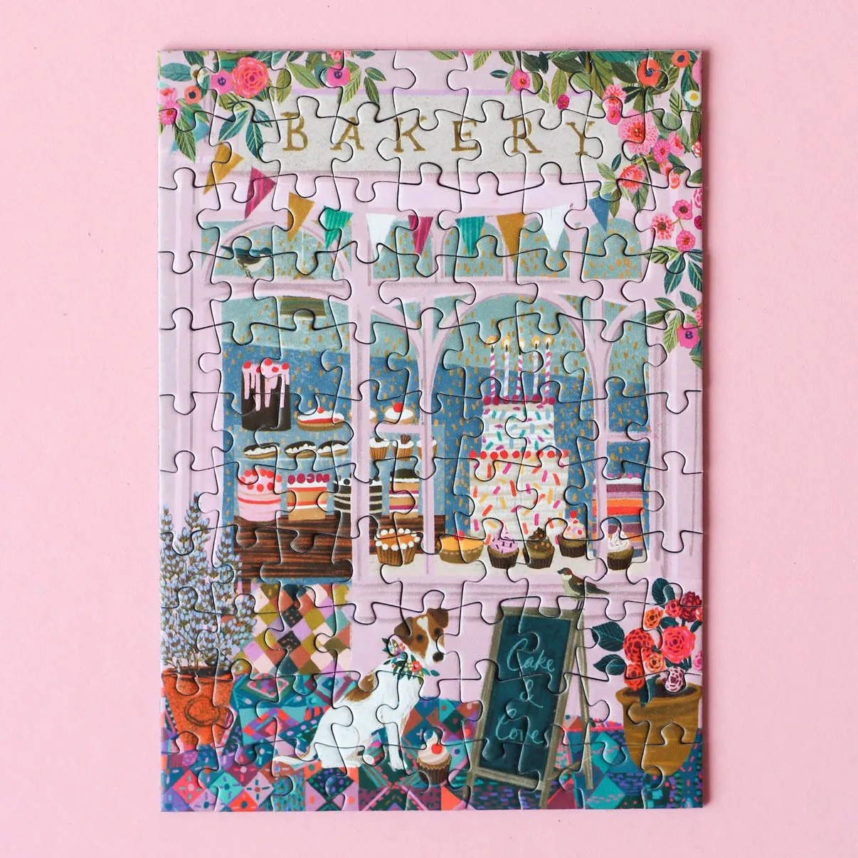 Cake & Love Mini | 99 Piece Jigsaw Puzzle