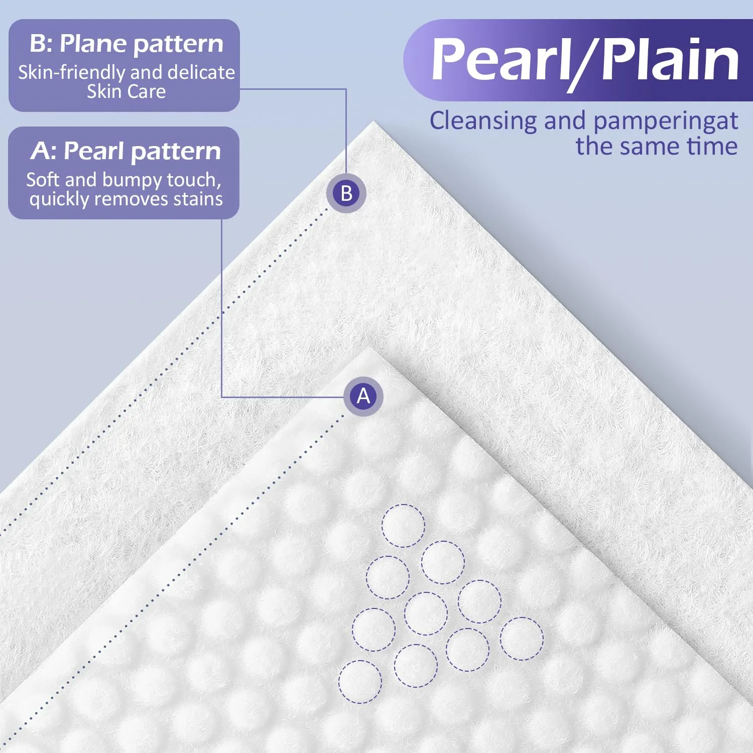 Disposable Face Towel 400 Count, Face Towels, Soft Cotton Dry Wipes Facial Cloths Towelettes for Washing and Drying, Facial Tissue for Cleansing, Skincare and Makeup Remover