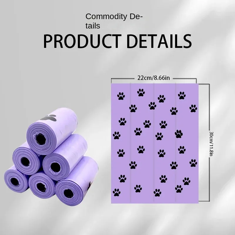 Eco-Friendly Biodegradable Dog Poop Bags with Dispenser