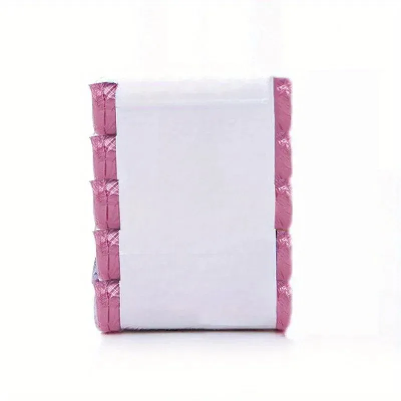 Economy Pack 100pcs/5 Rolls Garbage Bags, 120g