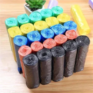 Economy Pack 100pcs/5 Rolls Garbage Bags, 120g