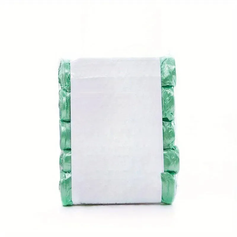 Economy Pack 100pcs/5 Rolls Garbage Bags, 120g