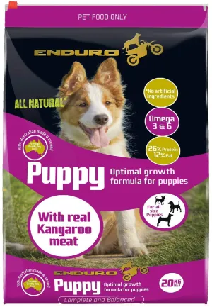 Enduro Puppy 20kg * Store Pick Up Or Local Delivery Only *