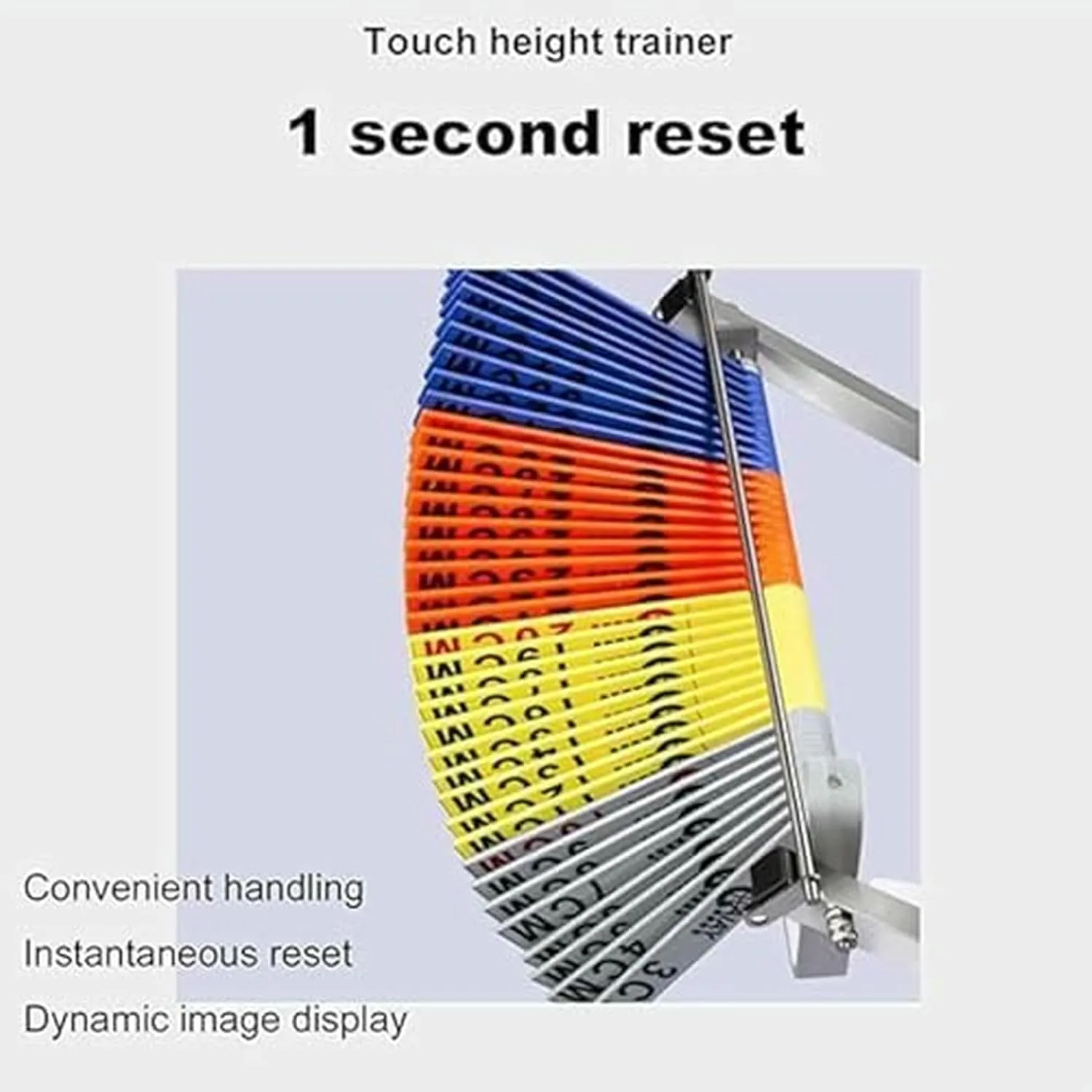 Free-Standing Jump Measurement TesterVertical Jump TesterAdults Vertical Jump Tester,Floor Standing High Jump Training Equipment Vertical Test Jump Measurement Tester~/