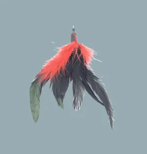 FurPrize! Fire and Ash Feather Teaser Wand Refill 🔥