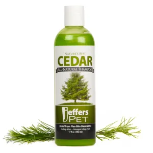 Jeffers Nature's Best Cedar Shampoo for Dogs and Cats