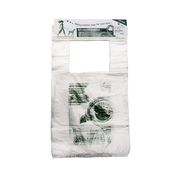 NaturSac - Biodegradable Animal Defecation Bags, 100 bags