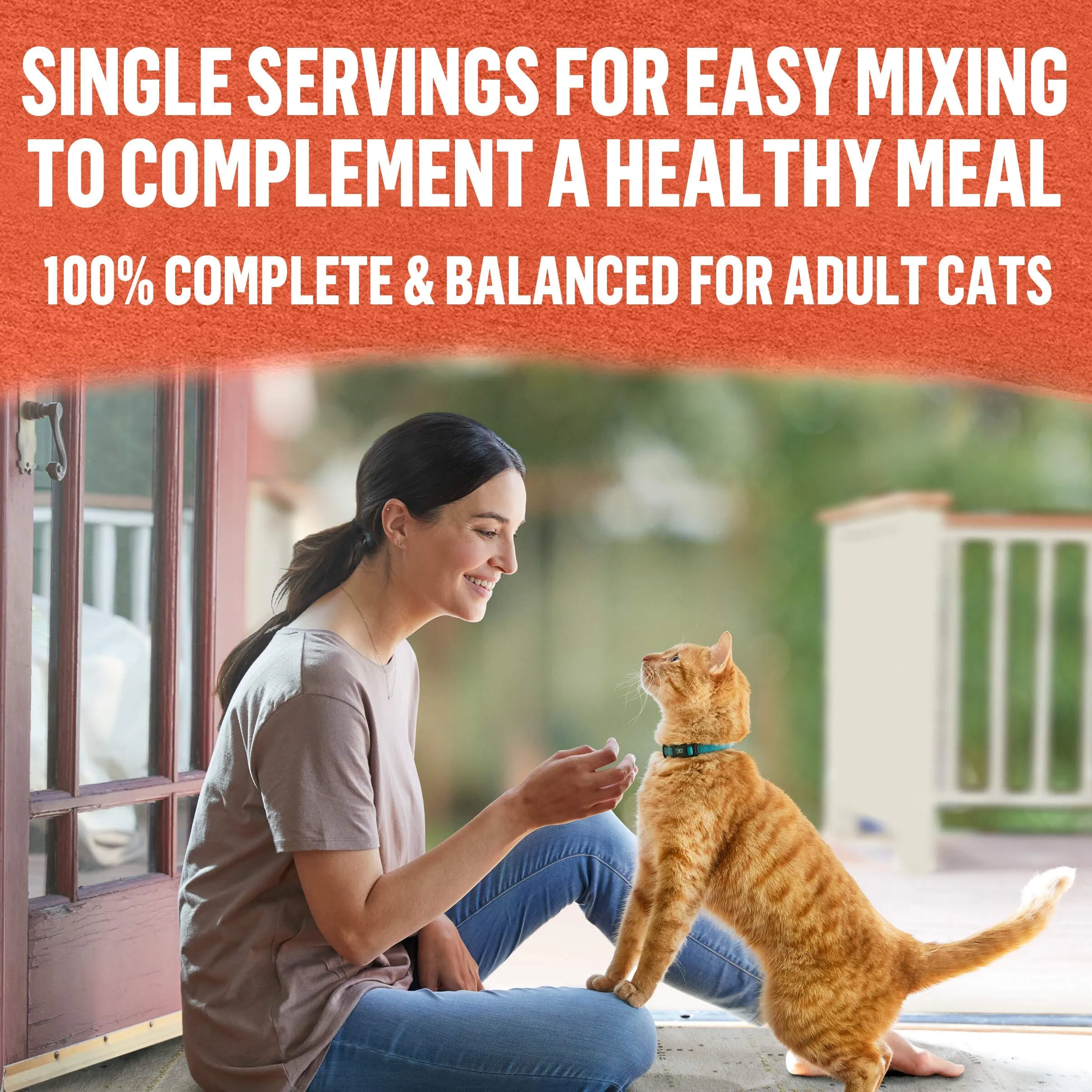 Purina Beyond Mixers  Digestive Support Wild-Salmon and Pumpkin Wet Cat Food and Topper Pouch - 1.55 Oz - Case of 16