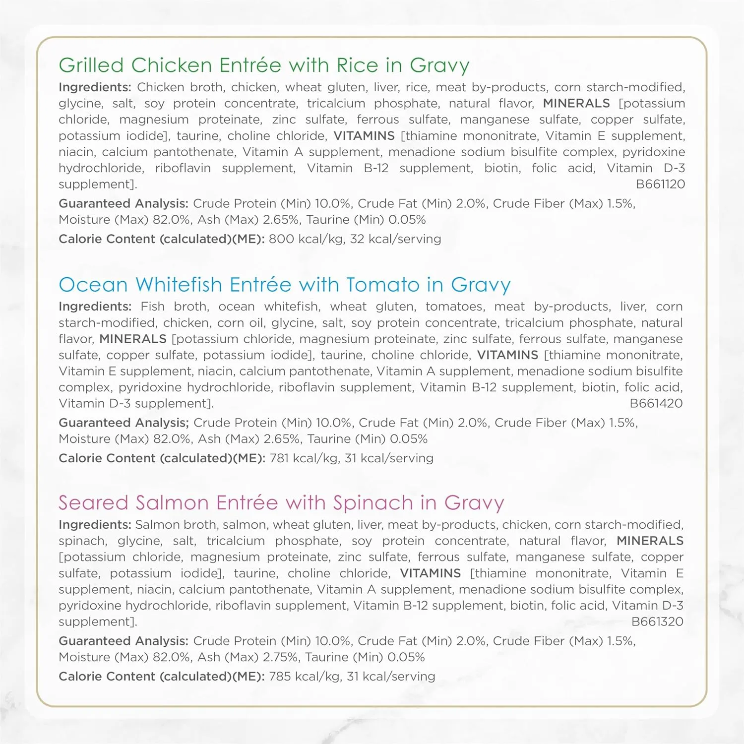 Purina Fancy Feast Gourmet Wet Cat Food Variety Pack, Petites Gravy Collection, break-apart tubs, 48 servings - (Pack of 24) 2.8 oz. Tubs