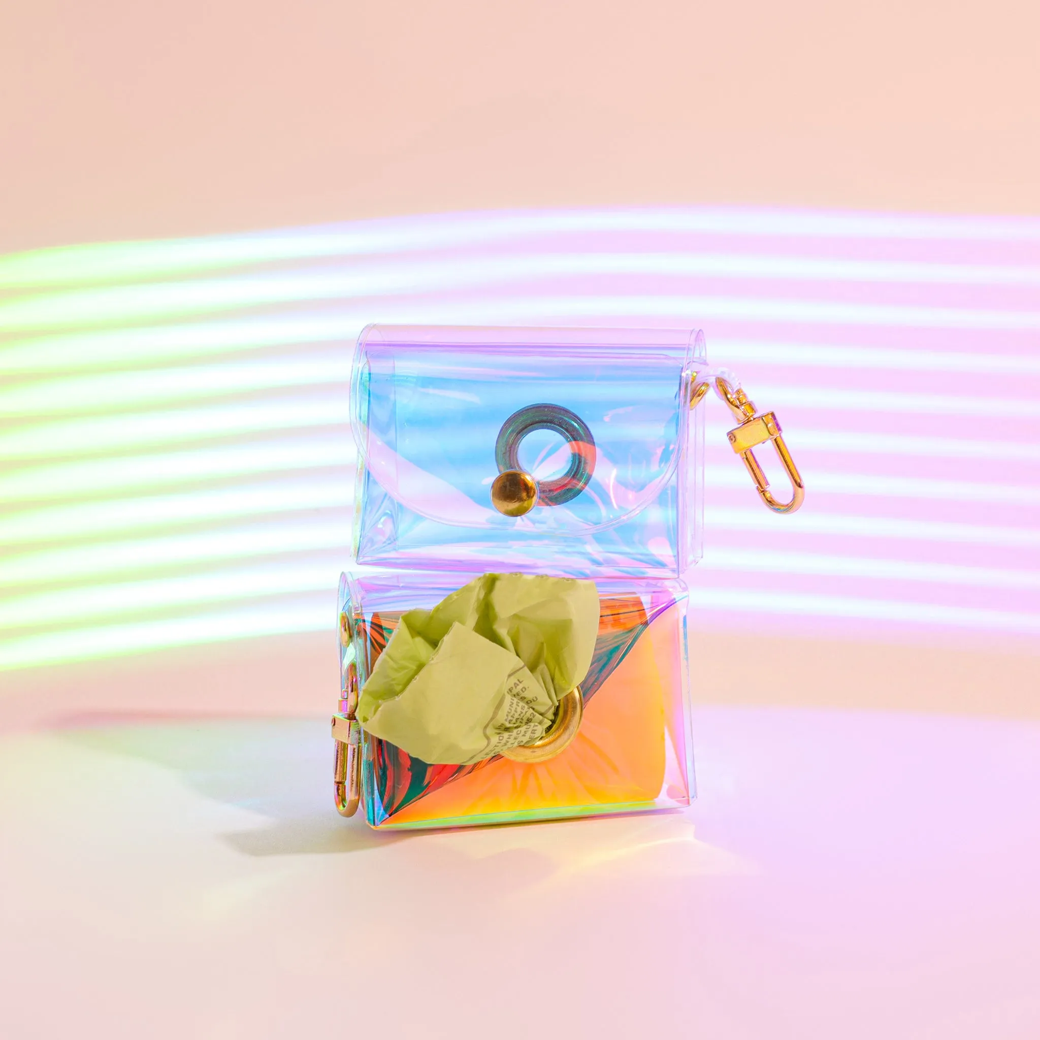 Rainbow Dog Poop Bag Pouch