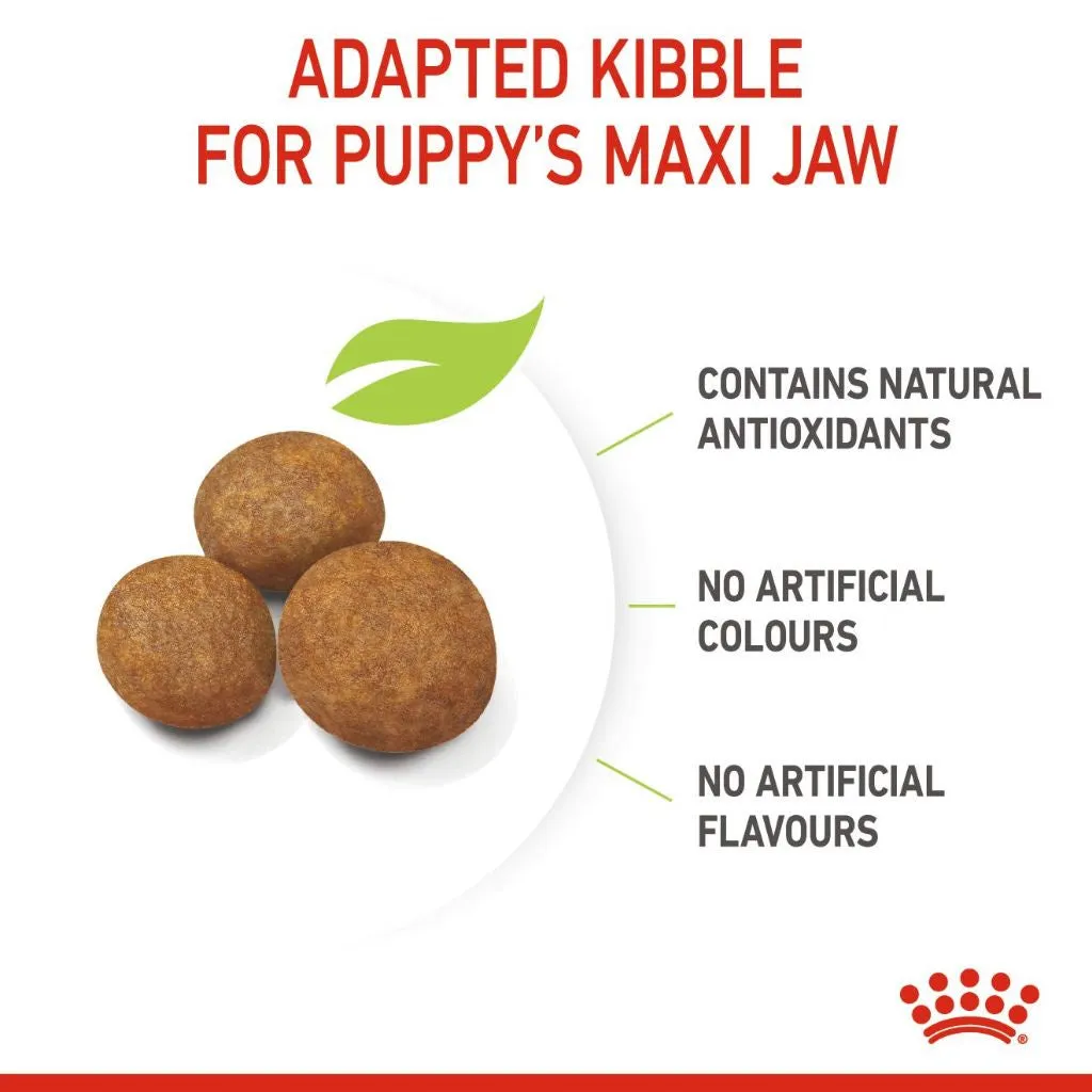 Royal Canin Maxi Puppy 4kg Dry Dog Food - Size Health Nutrition