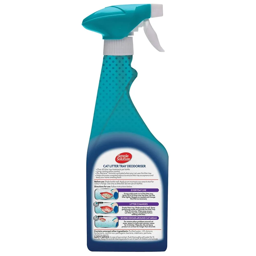 Simple Solution Litter Tray Deodoriser for Cats