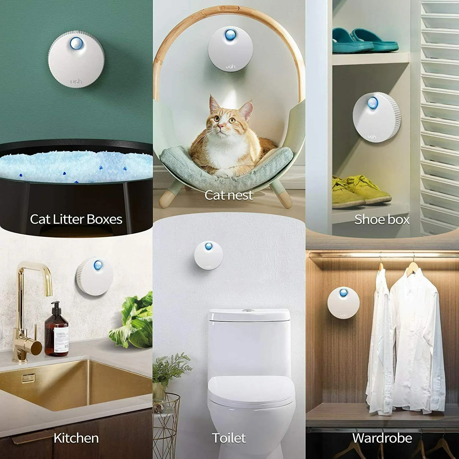 Smart Deodorizer | Cat Litter Box Odor Eliminator