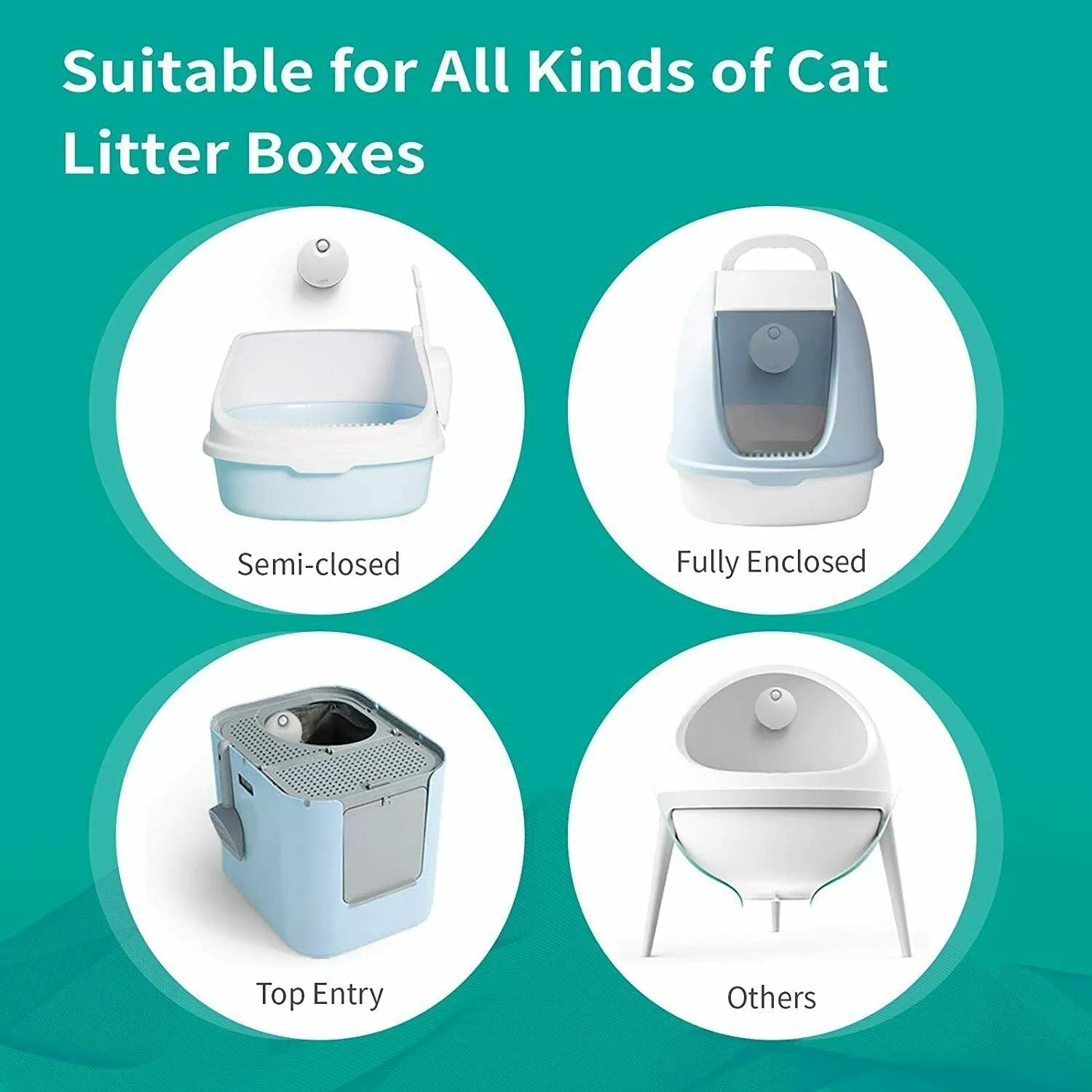 Smart Deodorizer | Cat Litter Box Odor Eliminator