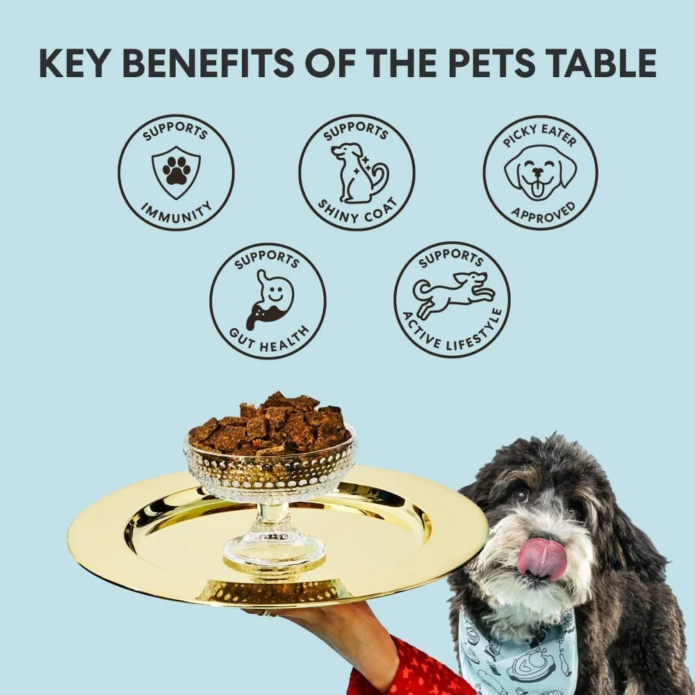 The Pets Table Mixed Grain Free and Grain Inclusive, Air Dried Dog Food 2 Pack - Beef & Berries   Chicken & Sweet Potato, 16 Ounce (Pack of 2)