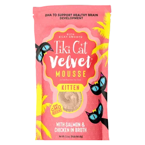 Tiki Cat Velvet Mousse for Kittens 2.4oz