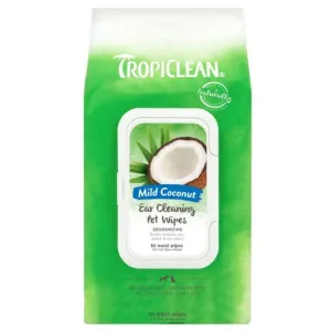 Tropiclean Ear Cleaning Wipes 50pk