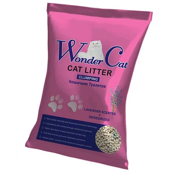 WONDER CAT LITTER LAVENDER SCENTED 5LTR